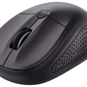 trust primo ratón bluetooth 1600 ppp 3 botones dpi regulables color negro