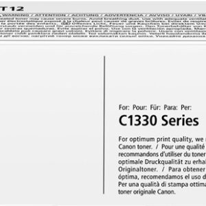 canon t12 negro cartucho de toner original 5098c006