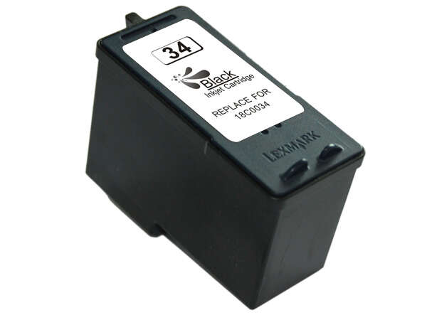 lexmark 34 negro cartucho de tinta generico reemplaza 18c0034e