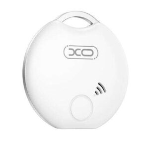 xo localizador antiperdida bluetooth dimensiones 38.5x32.x8.5mm certificado apple mfi conexion con app apple find my color blanco