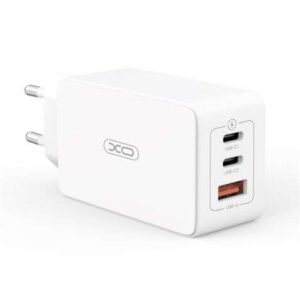 xo cargador de carga rapida 65w proteccion de sobretensiones color blanco