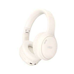 xo auriculares bluetooth 5.3 anc altavoz 40mm bateria 1000mah hasta 115 horas de musica reduccion de ruido color blanco