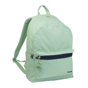 milan serie 1918 mochila urbana 22l bolsillo delantero + 2 bolsillos laterales asas regulables y acolchadas tamaño 41x30x18cm color verde