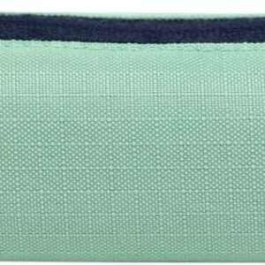 milan serie 1918 estuche mini redondo tejido resistente a las roturas y rasgaduras medidas 20,5x4,5x5cm color verde