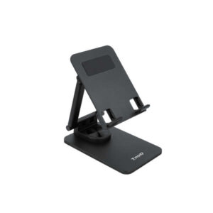 tooq soporte de sobremesa ajustable para móvil o tablet de hasta 12.9” color negro