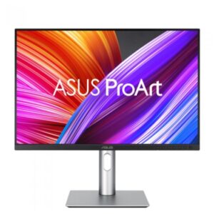 asus proart monitor 24" led ips wuxga 75hz hdr10 respuesta 5ms ajustable en altura, giratorio e inclinable altavoces incorporados angulo de vision 178º usb a, usb c, hdmi, displayport vesa 100x100mm