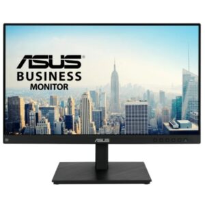 asus monitor 23.8" led ips fullhd 1080p tactil 10 puntos de contactos respuesta 5ms ajustable en altura, giratorio e inclinable altavoces incorporados angulo de vision 178º 16:9 usb a, usb c, hdmi, displayport vesa 100x100mm