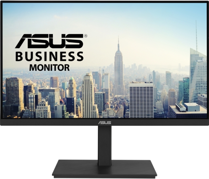 asus monitor 23.8" led ips fullhd 1080p 75hz respuesta 5ms ajustable en altura, giratorio e inclinable altavoces incorporados angulo de vision 178º 16:9 usb a, 3xusb3.2 usb c 65w, hdmi, displayport, rj45 vesa 100x100mm