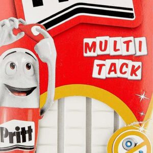 pritt multitack pack de 65 piezas de masilla adhesiva blanca fuertes, limpias y removibles 2679461, 2679458
