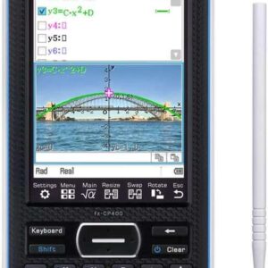 casio fx cp400 calculadora cientifica grafica 3d pantalla tactil en color graficos 3d dibujo simultaneo de hasta 100 curvas alimentacion con pilas