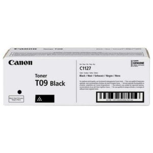 canon t09 negro cartucho de toner original 3020c006