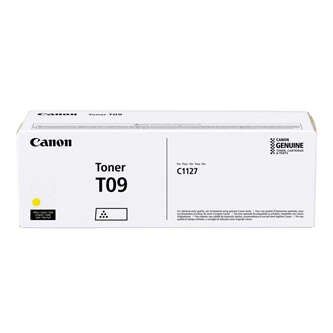 canon t09 amarillo cartucho de toner original 3017c006
