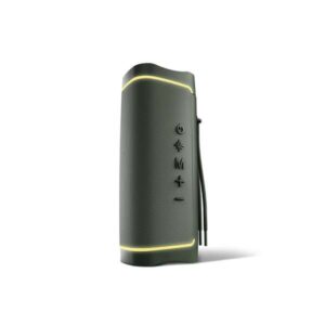 energy sistem yume eco altavoz 15w resistente al agua ipx6 tws bluetooth 5.3 mp3 microsd color verde
