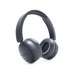 energy sistem auriculares bluetooth con radio fm plastico 100% reciclado reproductor mp3 y microsd player tecnologia bluetooth color gris