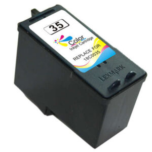 lexmark 35 color cartucho de tinta generico reemplaza 18c0035e