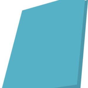 mariola pack de 50 subcarpetas de cartulina 180gr formato folio ranura para fastener color azul