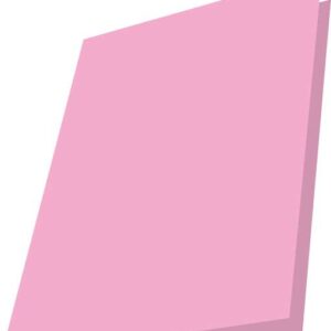 mariola pack de 50 subcarpetas de cartulina 180gr formato folio ranura para fastener color rosa
