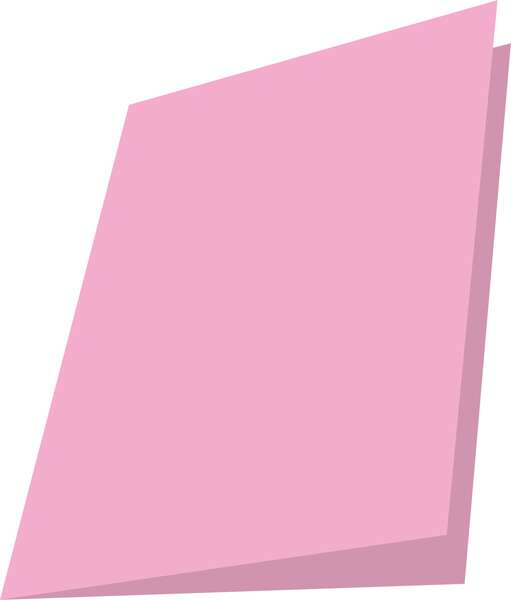 mariola pack de 50 subcarpetas de cartulina 180gr formato folio ranura para fastener color rosa
