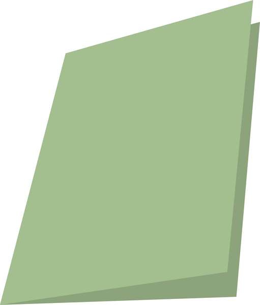 mariola pack de 50 subcarpetas de cartulina 180gr formato a4 ranura para fastener color verde
