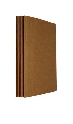 mariola pack de 50 subcarpetas kraft 200gr formato folio ranura para fastener color marron