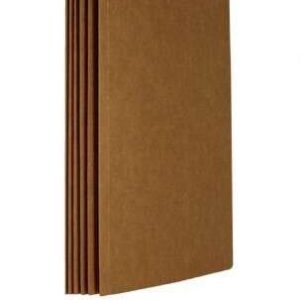 mariola pack de 50 subcarpetas kraft 200gr formato a4 ranura para fastener color marron