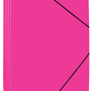 mariola carpeta de polipropileno con solapas 450 micras formato folio medidas 34x25cm cierre con goma elastica color fucsia