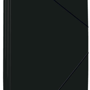 mariola carpeta de polipropileno con solapas 450 micras formato folio medidas 34x25cm cierre con goma elastica color negro