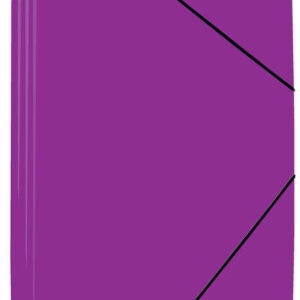 mariola carpeta de polipropileno con solapas 450 micras formato folio medidas 34x25cm cierre con goma elastica color violeta