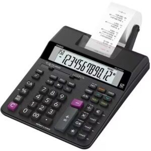 casio hr 200rce calculadora impresora de sobremesa 12 digitos impresion en 2 colores funcion de reimpresion/impresion posterior