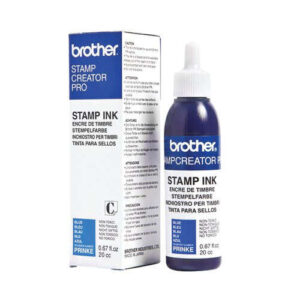 brother bote de tinta azul para maquina de sellos sc2000 20cc