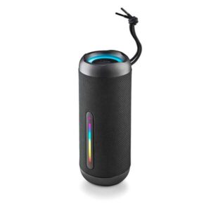 ngs roller furia 2 altavoz bluetooth 30w tws iluminacion led autonomia hasta 9h resistencia al agua ipx7 color negro