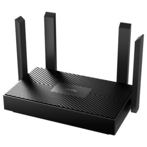 cudy wr1500 router wifi ax1500 wifi 6 doble banda 1x puerto wan gigabit y 3x puertos lan gigabit 4 antenas externas