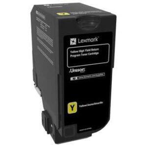lexmark xc4140de/xc4150de amarillo cartucho de toner original 24b6719