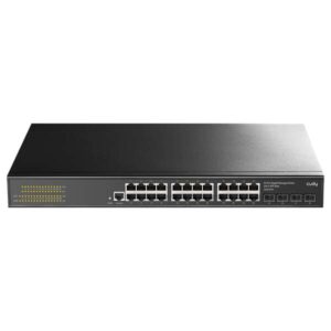cudy gs2024s2 switch gigabit de 24 puertos con 4 puertos gigabit sfp