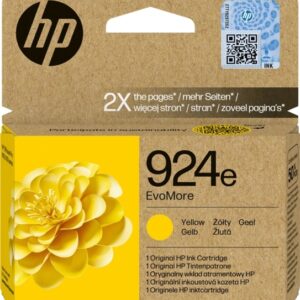 hp 924e xl amarillo cartucho de tinta original 4k0u9ne