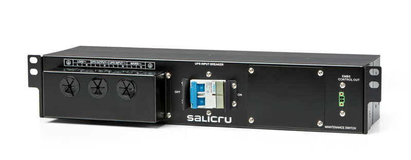 salicru bm r 40 a by pass de mantenimiento en formato rack/mural 40a