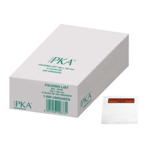 dohe caja de 1000 sobres autoadhesivos packing list medidas 180 x140mm
