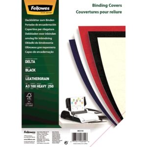 fellowes portadas de carton fellowes tamaño a3 acabado en simil piel amplia gama de colores y texturas fabricadas con carton reciclable
