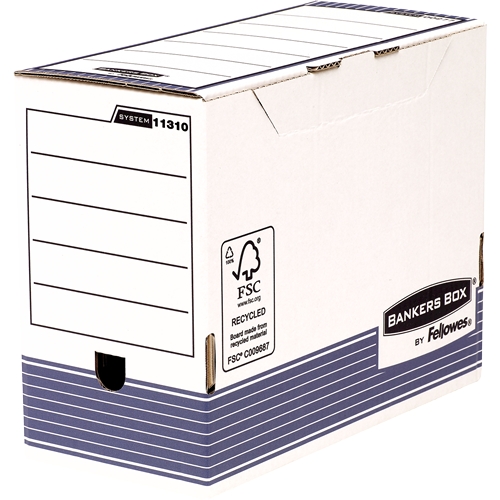fellowes bankers box pack de 10 cajas de archivos tamaño a4+ fastfold medidas internas 24.9x14.3x33cm medidas externas 25.3x15x34.5cm lomo de 150mm montaje automatico certificacion fsc