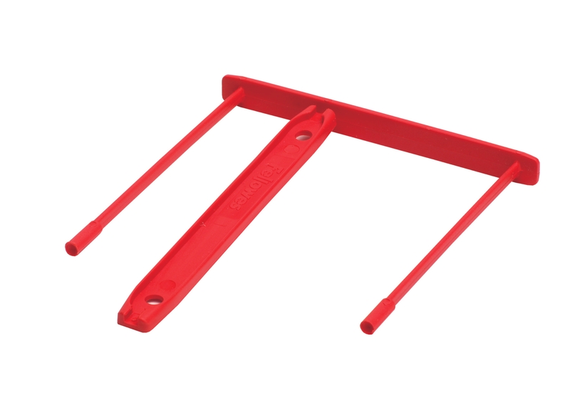 bankers box pack de 100 fastener de 92mm de plastico facilitador de traspaso de papeles capacidad de hasta 500 hojas