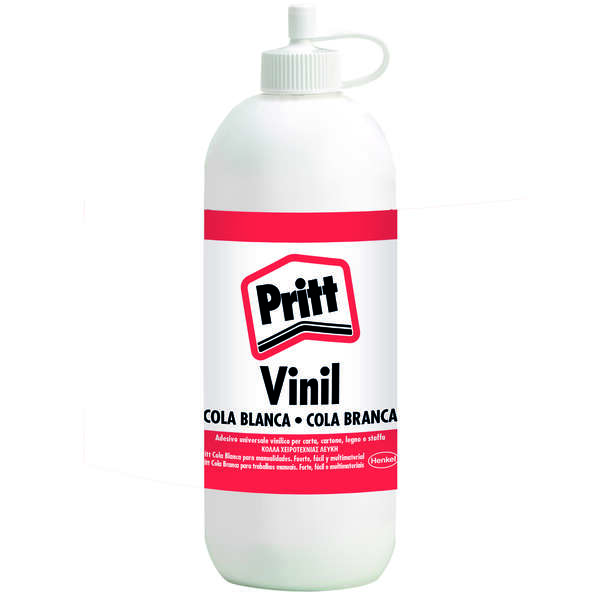 pritt bote de cola blanca 250ml ideal para manualidades adhesivo para diversos materiales