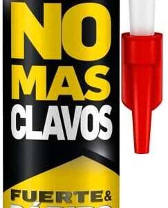 pattex no mas clavos cartucho 370gr adhesivo de montaje extra fuerte elimina la necesidad de clavos y tornillos ideal para trabajos de bricolaje y reparacion