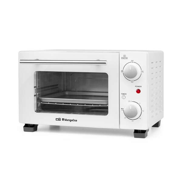 orbegozo ho 975 horno electrico multifuncion potente y versatil ideal para asar gratinar y calentar con capacidad de 10 litros y temporizador de 30 minutos
