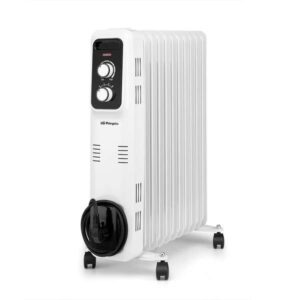 orbegozo rl 2500 radiador de aceite elegance potente y seguro inercia termica para dispersion homogenea del calor facil manejo y transporte proteccion contra sobrecalentamiento y antivuelco