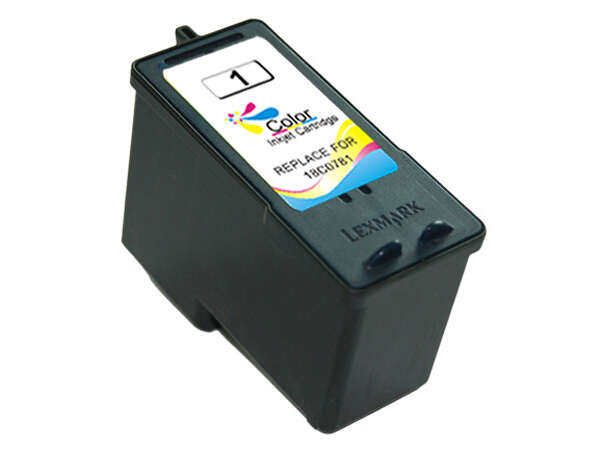 lexmark 1 color cartucho de tinta generico reemplaza 18cx781e/18c0781
