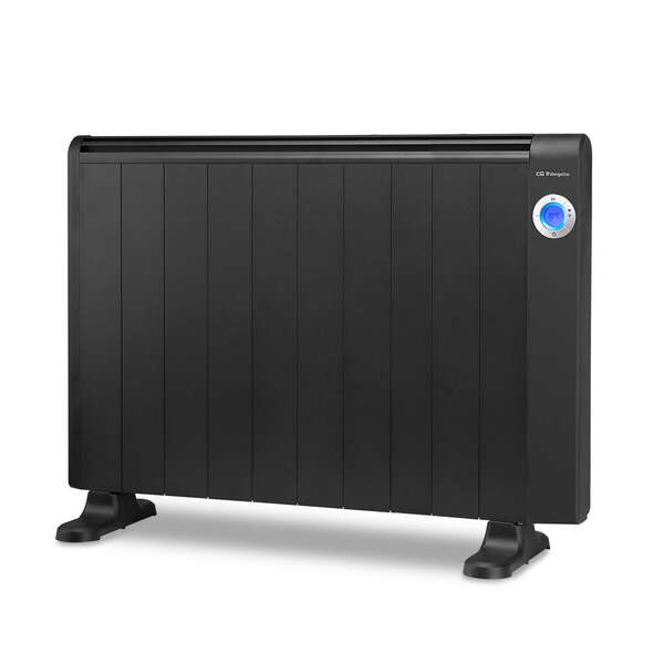 orbegozo rrw 1800 wifi emisor termico inteligente control por voz con google assistant y alexa funcion deteccion de ventanas abiertas display digital lcd potencia 1800w