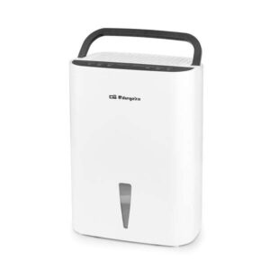 orbegozo dh 650 deshumidificador compacto control tactil panel led modo purificador temporizador 24h modulo termo electrico deposito 2.5l