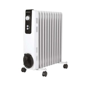 orbegozo rh 2500 radiador de aceite compacto y potente potencia de 2500w elementos de alta inercia termica termostato regulable seguro y silencioso
