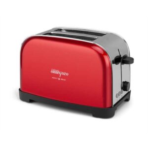 orbegozo tov 5200 tostadora vintage potencia 750 850w 7 niveles de tostado funcion descongelado y recalentar carcasa de acero inoxidable tacto frio compacta