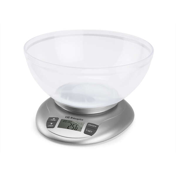 orbegozo pc 2017 bascula de cocina digital precision y versatilidad en tus recetas capacidad 3.5kg bol transparente funcion tara indicador de sobrecarga